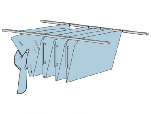 Guias armarios fast-paperflow pastas arquivo suspenso para eoso2r.02 pack de 2 , Paperflow , 49942 , 3660141921793